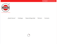 Tablet Screenshot of makra.es