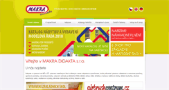 Desktop Screenshot of makra.cz