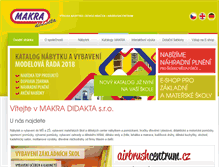 Tablet Screenshot of makra.cz